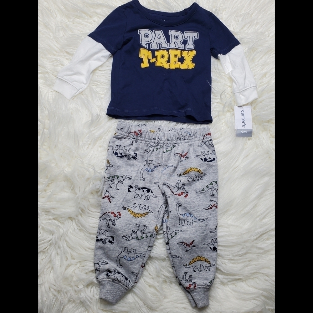 Carter's 2-Piece T-Rex Set‎
